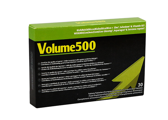 Augmentation du sperme Volume500