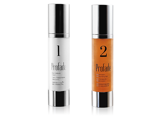 Regenerating hydration cream & gel: Profade 