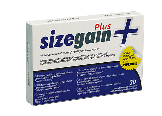 Pills to lengthen the penis: Sizegainplus